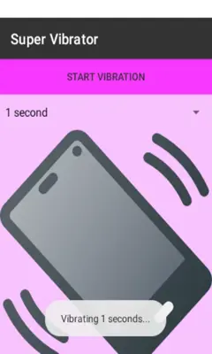 Super Vibrator android App screenshot 0