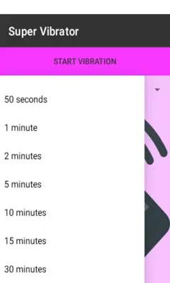 Super Vibrator android App screenshot 1