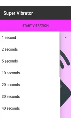 Super Vibrator android App screenshot 2